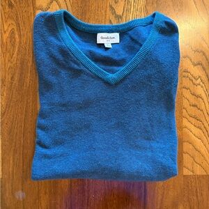 Goodfellow & Co Teal V-Neck Sweater